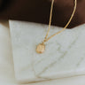 Gold Filled Mini Oval Locket Necklace