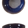 Stoneware Dish with Reactive Glaze