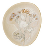 Hand-Painted Stoneware Plate