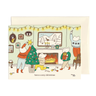 Cozy Fireplace – Christmas Card EN/FR