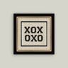 XOXO Framed Antique Print