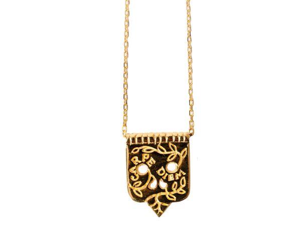 Seize the Day Gold Necklace