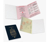 Canadian Passport Notebook