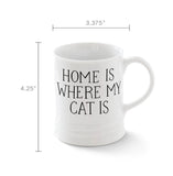 Home is where my cat is Mug
