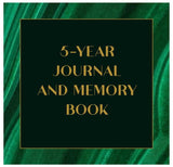 Malachite 5 Year Journal