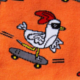 Rad Chicken Skateboard Socks