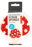 Mushroom Scrub Sponge Set of 2