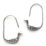 Lovebird Hoop Earrings