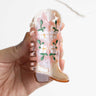 Floral Western Boot Magnolia Blossoms Claw Clip
