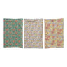 Flowers & Cream Terry Cloth Dish Towel