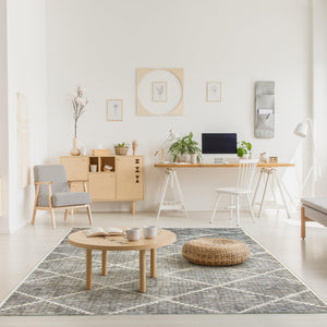 Delano Ivory Indoor/Outdoor Rug 2 x 3.7'