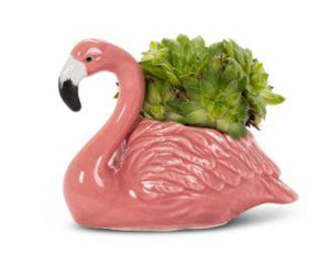 Mini Flamingo Planter