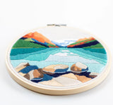 Lake Louise DIY Embroidery Kit