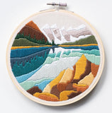 Moraine Lake DIY Embroidery Kit