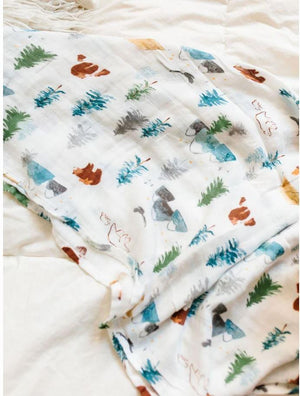 Muslin Swaddle - Adventure Begins