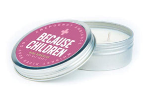Because Children - Tin Emergency Candle