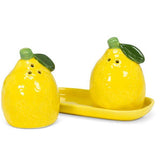 Lemon Salt and Pepper Shakers