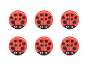 Ladybug Bag Clips - Set of 6