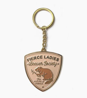 Beaver Society Keychain