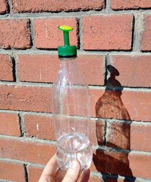 Green Watering "Can" Converter for Water Bottle