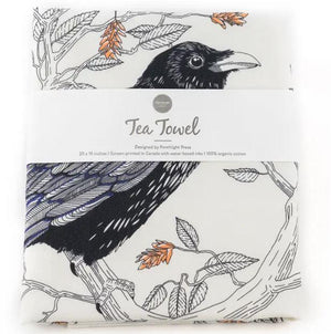 Raven Tea Towel