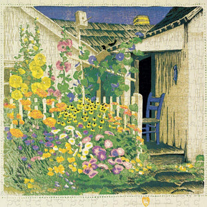 Gustave Baumann: Grandma Battins Garden Puzzle