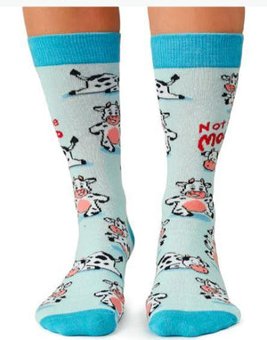 Moody Cow Womens Socks