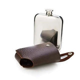 Admiral Flask with Leather Case