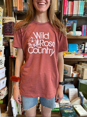 Wild Rose Country Unisex T-shirt in Clay