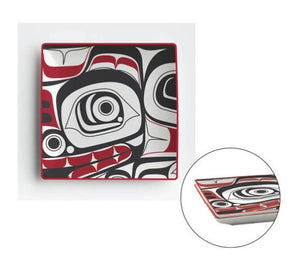 Matriarch Bear Appetizers Plates - Set of 2