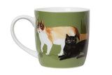 Cat Collective Porcelain Mug