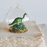 Dinosaur in a Dome Ornament
