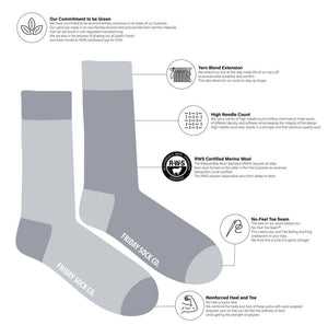Men's Merino Wool Mountain Socks