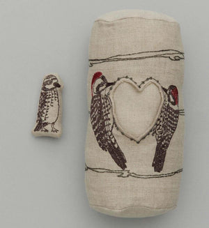 Woodpecker Love Pocket Pillow