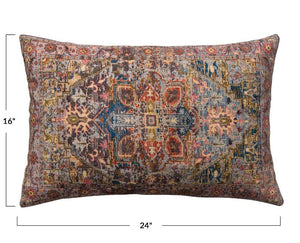 Multi Colour Lumbar Pillow