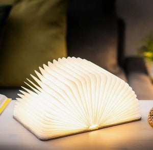 Linen Fabric Smart Book Lamp