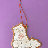 The Worst Is Yet To Come Fluffy Cat Air Freshener