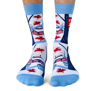 I'd Tap That Maple Syrup Socks - Large/Extra Large
