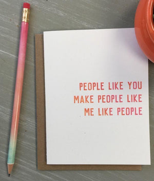 People Like You Card