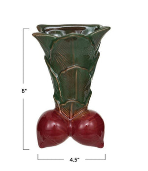 Radish Wall Vase