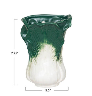 Cabbage Wall Vase