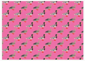 Quacky Ducks Wrapping Paper 3 sheets