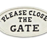 Close the Gate Sign