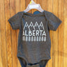 Alberta Baby Onesie - Grey