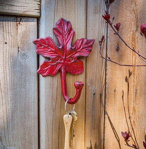 Maple Leaf Hook - Red