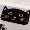 Black Cat Doormat