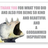 Thank You Triceratops Greetings Card