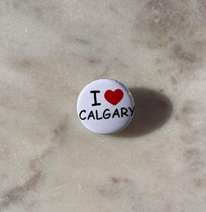 I Heart Calgary Pin