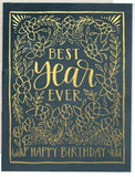 Best Year Ever Birthday Card