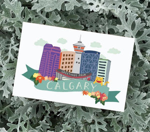 Greetings From Calgary Postcard